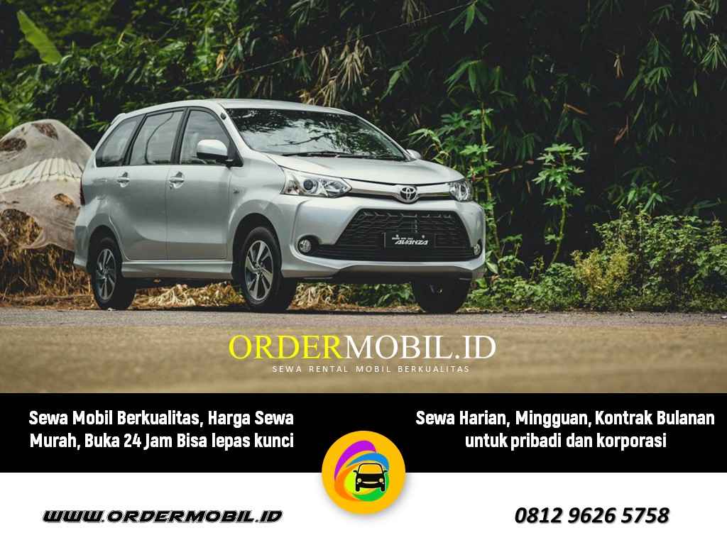 Rental Mobil Tengah Avanza mingguan