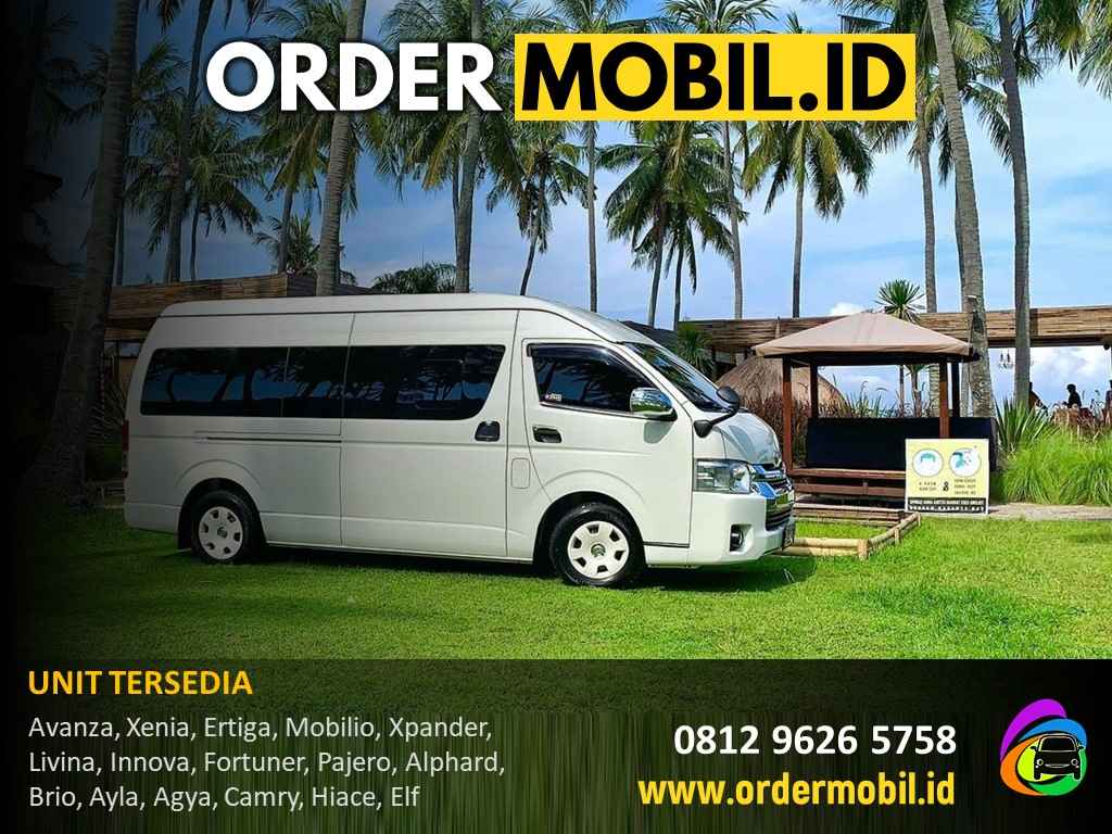 sewa hiace wisata di Kebon Manggis