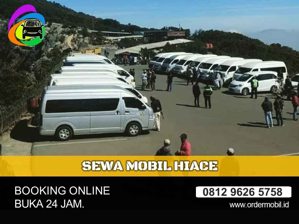 sewa hiace wisata di Pasar Rebo