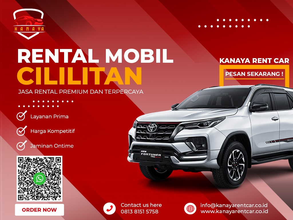 tempat rental mobil di Cililitan